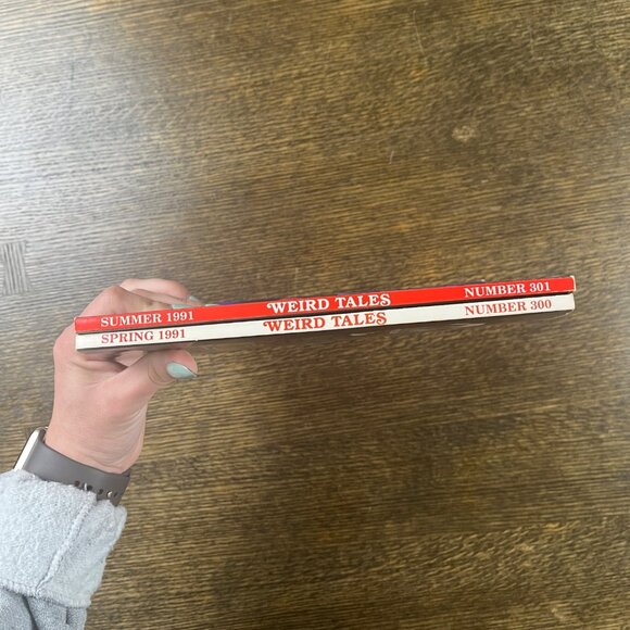 Weird Tales Magazine Summer 1991 Spring 1991 Stephan King Robert Bloch - Picture 6 of 11